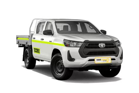 mine spec dual cab ute.